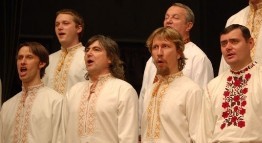 Singing folk songs